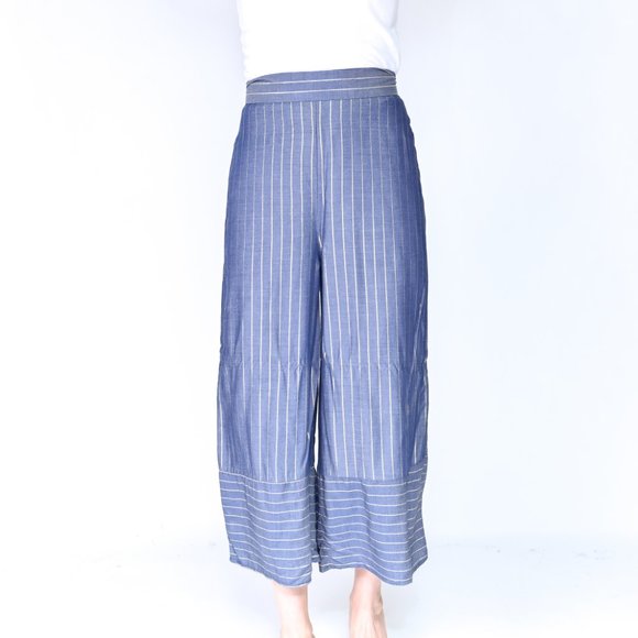 AMANDA UPRICHARD Metallic Stripe Ravine Pants NWT - Picture 6 of 6